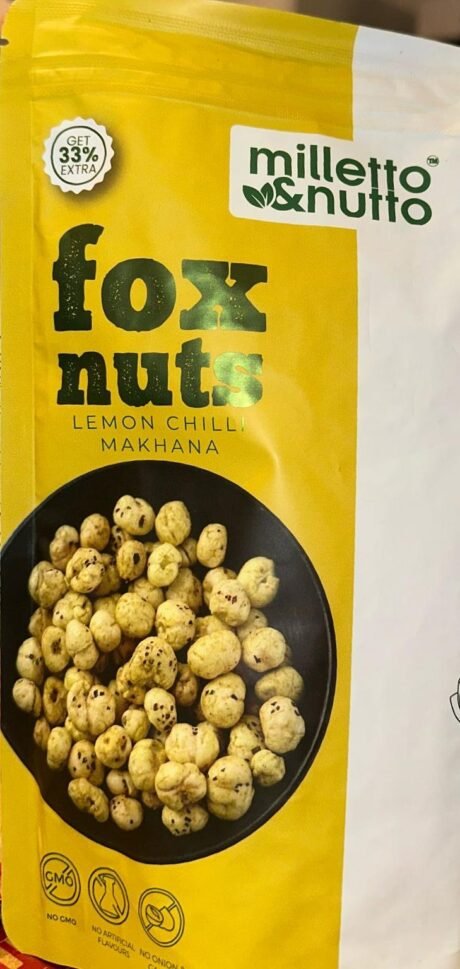Foxnuts Lemon Chill Makhana-100Gm