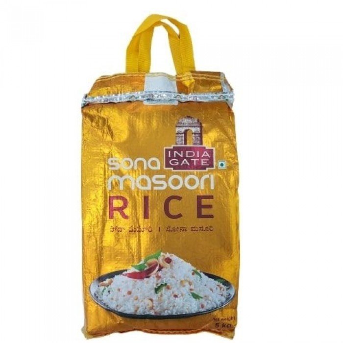 Sona Masoori Rice, India gate - 5kg