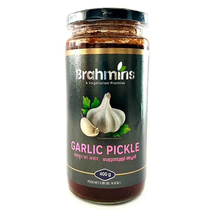 Garlic Pickle, Brahmin's-400gm