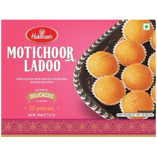 Motichoor Ladoo - Haldirams 300gm