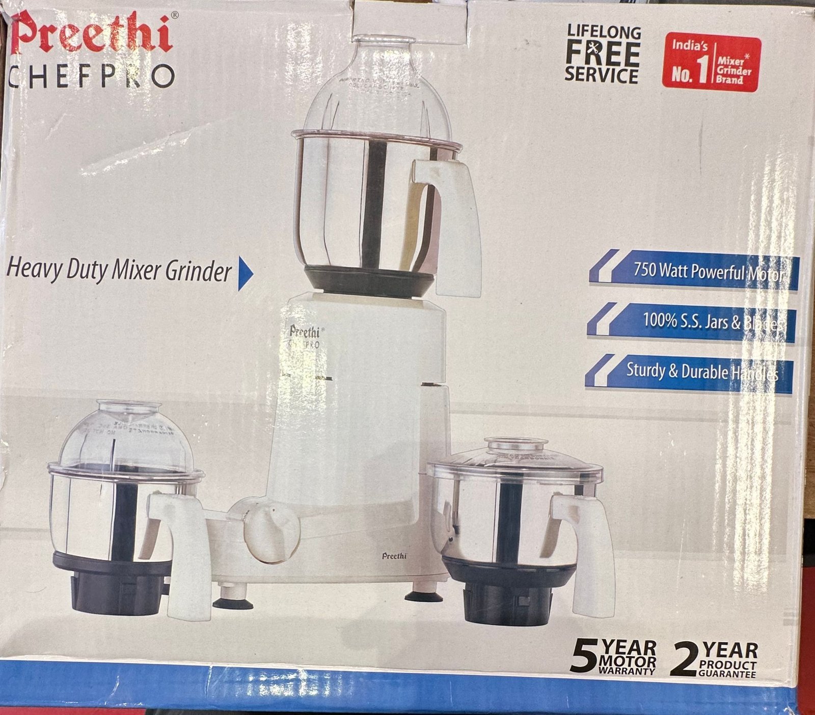 Preethi Chef Pro Mixer Grinder