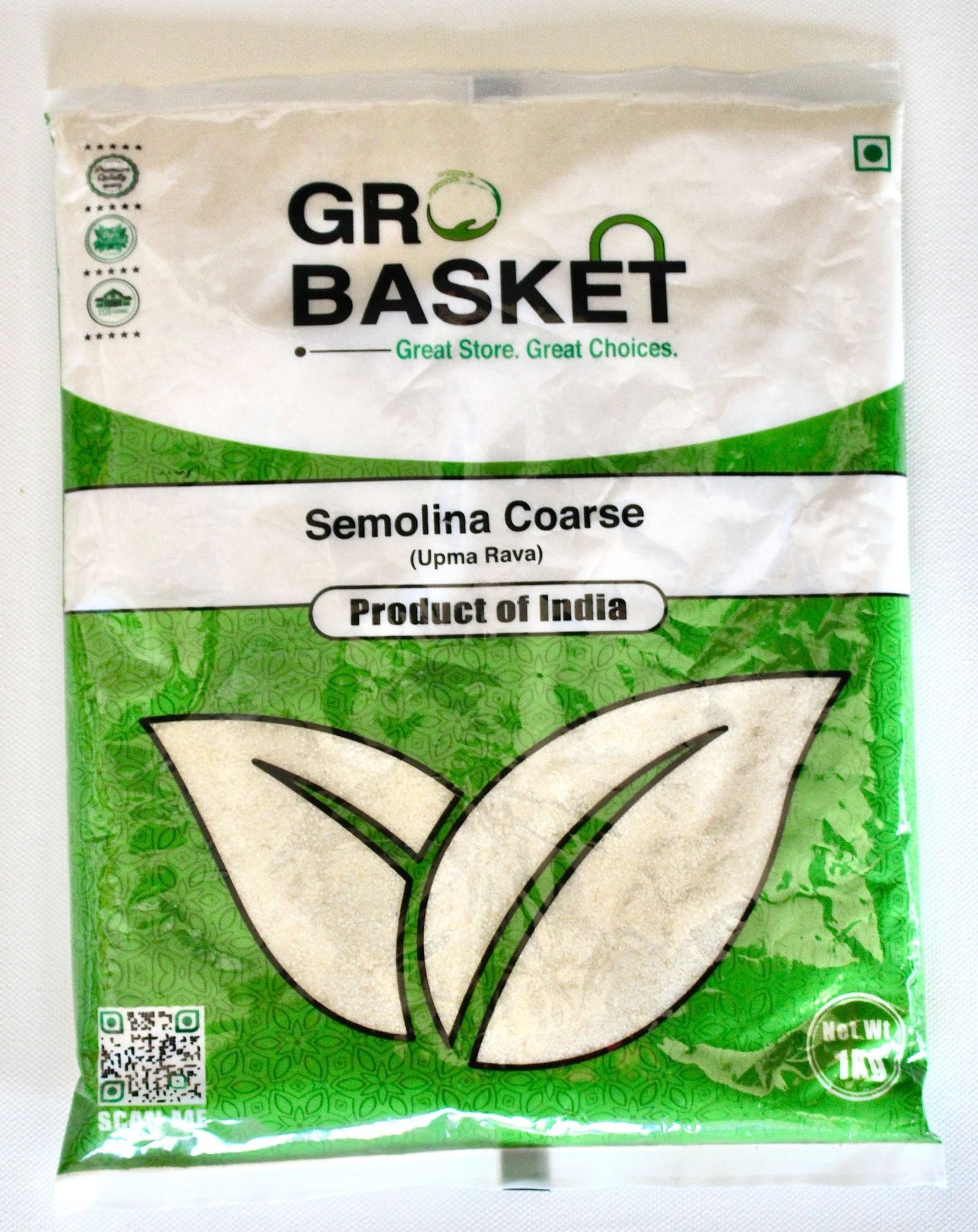Semolina coarse, Grobasket - 1kg