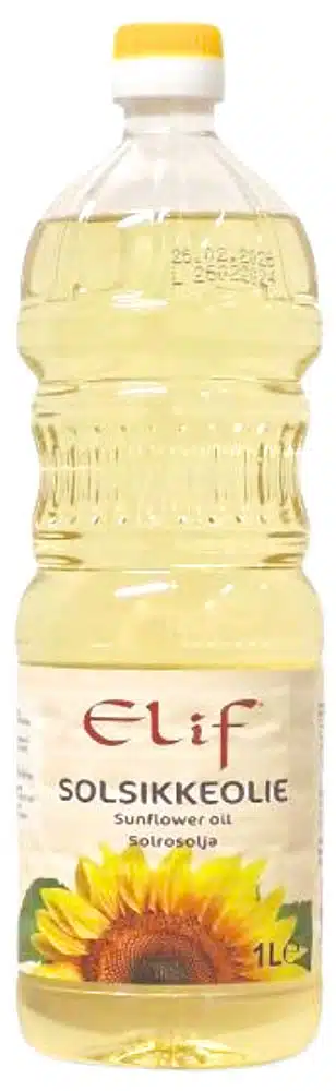Elif Refined Sunflower Oil 1ltr