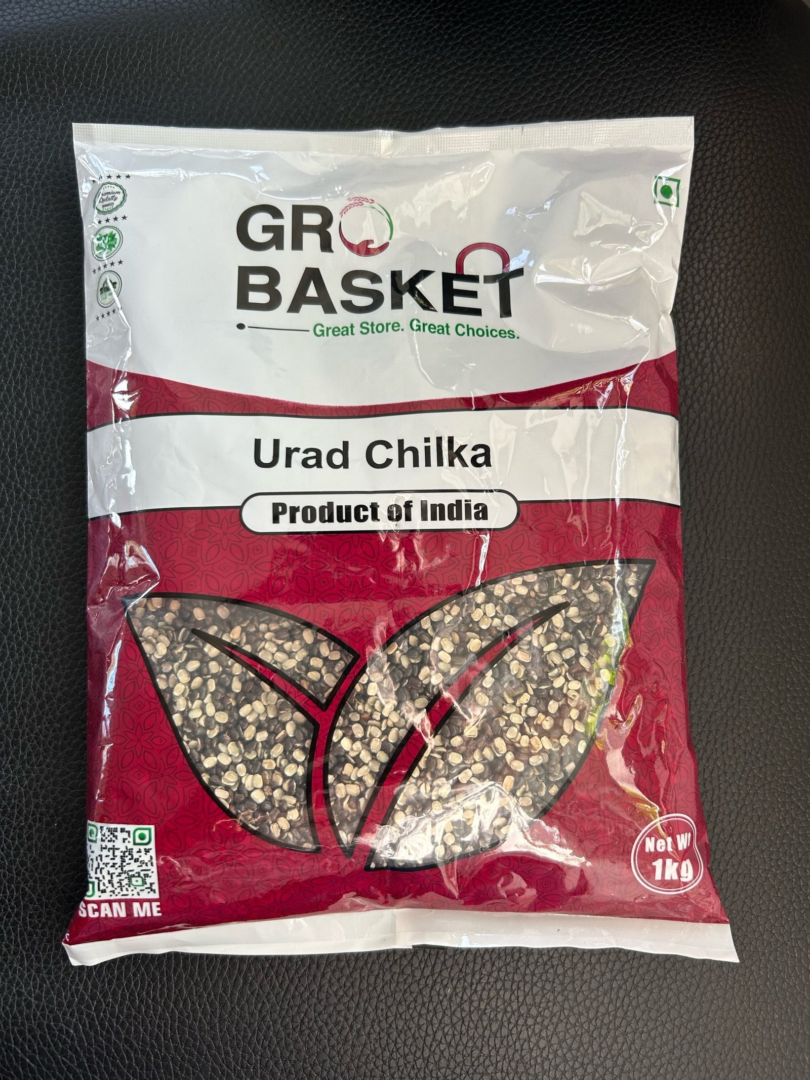 Urad Chilka, Grobasket - 1kg