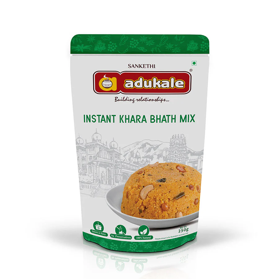 Instant Khara Bhath Mix, Adukale-250gm