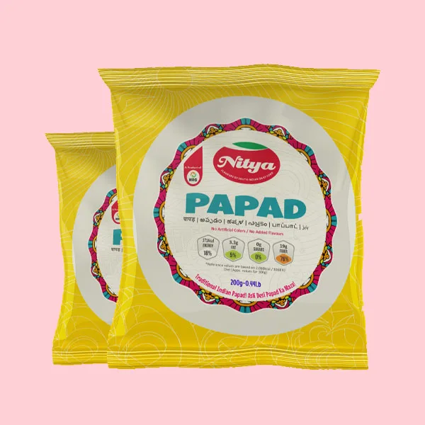 Papad Plain-Nitya-200gm