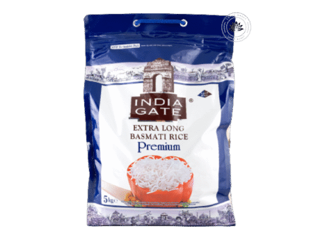 India Gate Extra Long Basmati Rice - Premium(5kg)