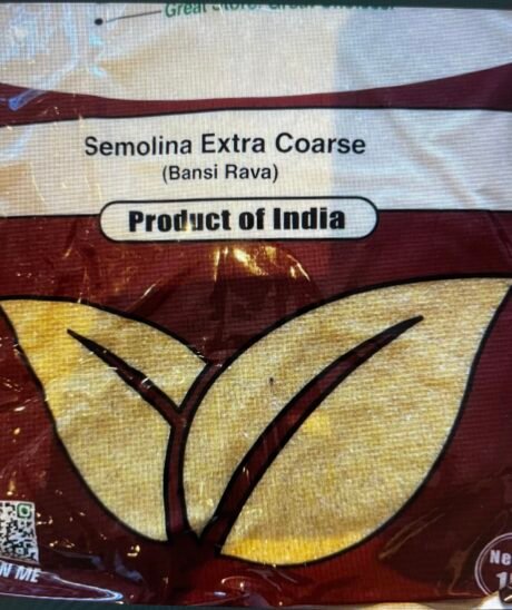Semolina Extra Coarse(Bansi Rava)-Grobasket-1Kg
