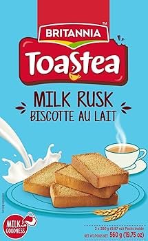 Toastea, Milk Rusk-Britannia 560Gm