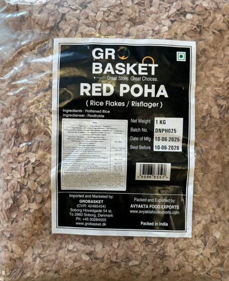 Red Poha (Medium)- Grobasket-1Kg