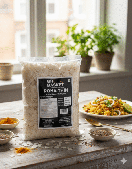 Poha Thin -Grobasket- 1kg