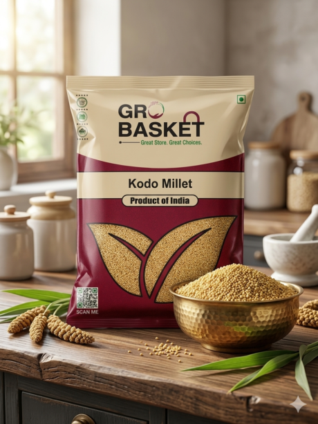 Kodo Millet, Grobasket - 1kg