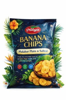 Banana Chips, Malabar plain N salt- Nitya-200Gm