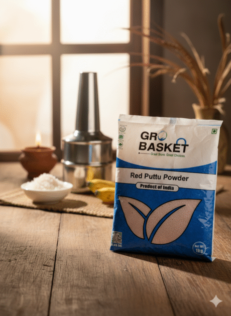 Red Puttu Powder-Grobasket-1kg