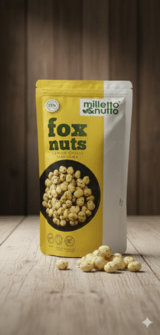 Foxnuts Lemon Chill Makhana-100Gm
