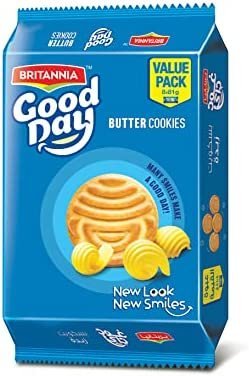 Good day Butter cookies, 8x75gm family pack