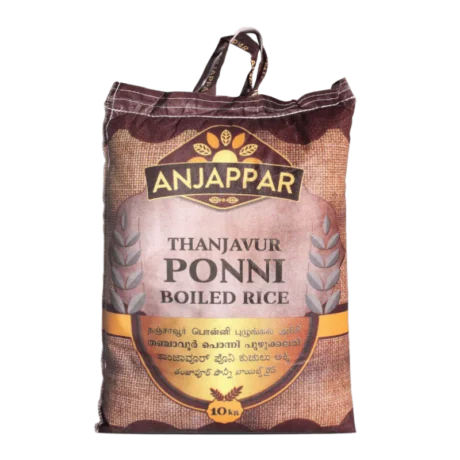 Ponni Boiled Rice-Anjappar - 5kg