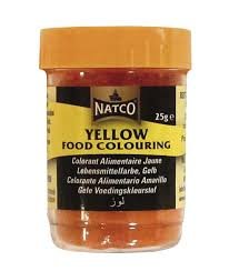 Yellow Foodcolour-Natco/Kalara-25Gm