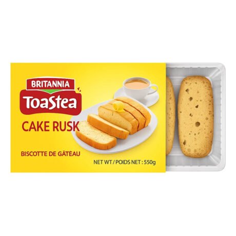 Toastea Cake Rusk-Britannia-550Gm