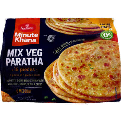MixVeg Paratha-Haldiram's-1.6Kg(Family Pack)