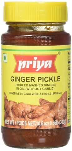 Ginger  Pickle(without garlic)-Priya-300Gm