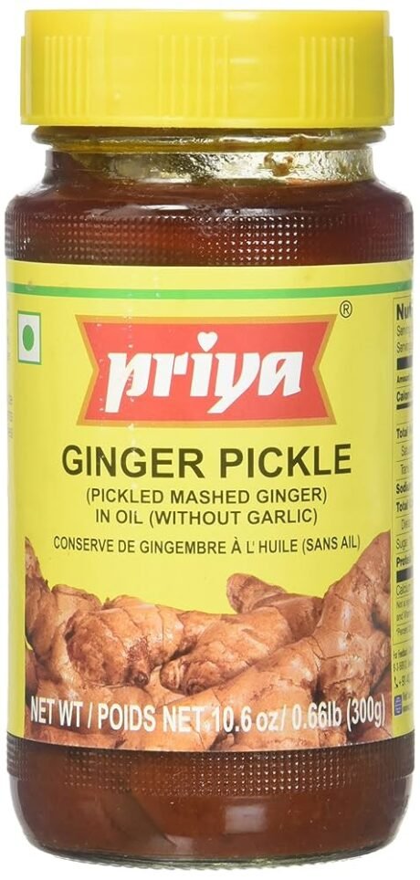 Ginger  Pickle(without garlic)-Priya-300Gm