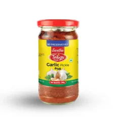 Garlic Pickle-Telugu Foods-300Gm