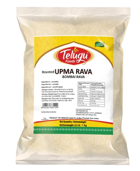 Roasted Upma Rava(Bombai Rava) -Telugu Foods-1Kg
