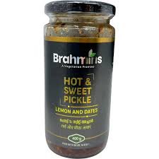 Hot & Sweet Pickle-Brahmins-400Gm