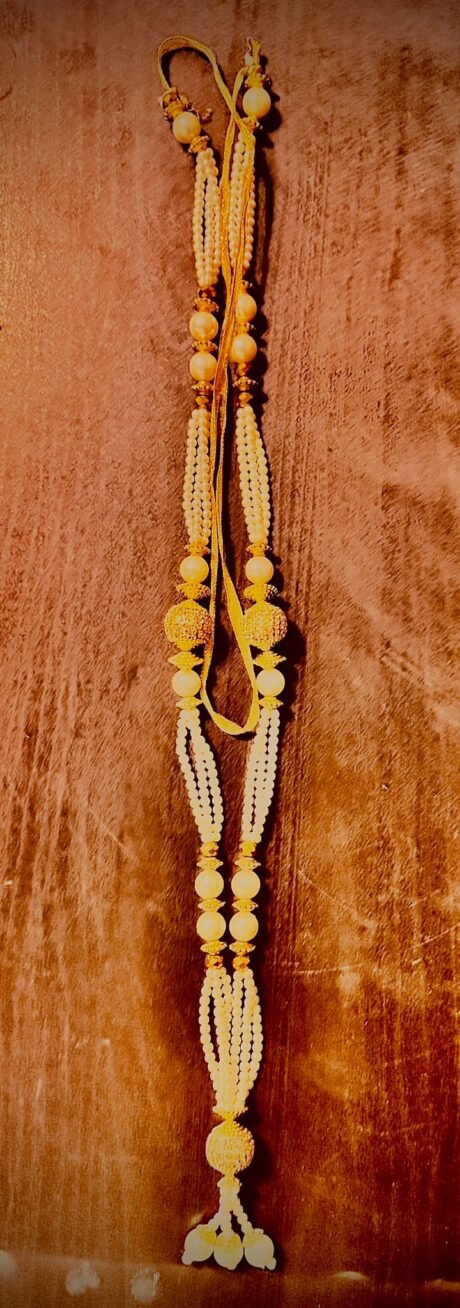 Artificial Rudraksha garland-55cm