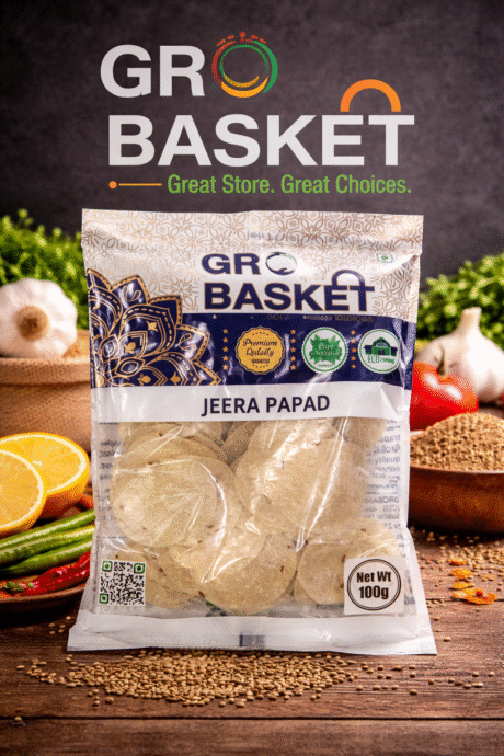 Jeera Papad-Grobasket-100Gm