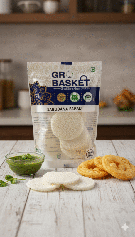 Sabudana Papad-Grobasket-100Gm