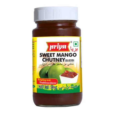 Sliced Sweet Mango Chutney-Priya- 340g