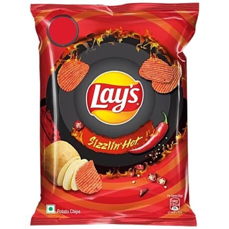 Potato Chips -Sizzlin Hot-lays-50Gm