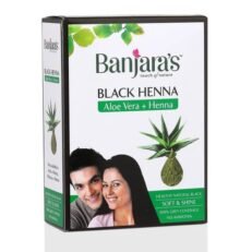 Black Henna -Aloe Vera+Henna- Banjara’s-50Gm