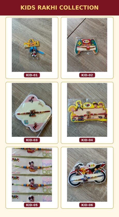 Kids Rakhi Collection – Choose Your Favourite Design