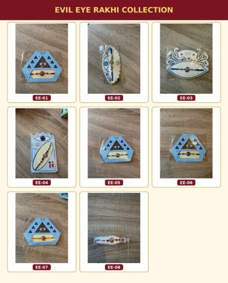 Evil Eye Rakhi Collection – Choose Your Design