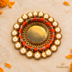 Traditional Coin Candel Holder – 2stk