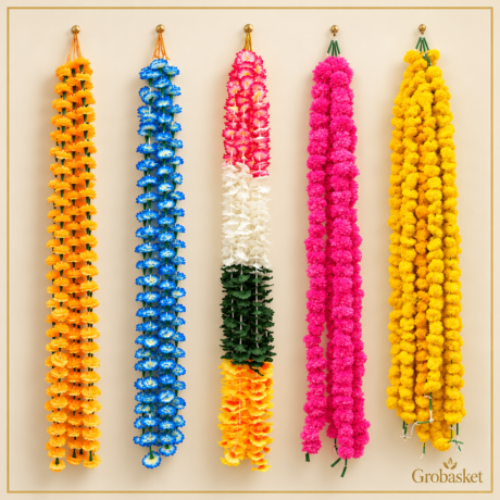 Artificial Flower Garlands – Without Bells-130cm-1stk