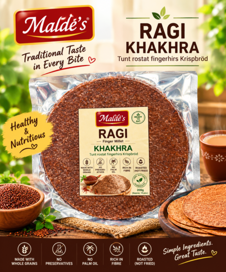 Ragi khakhra -Malde’s-200Gm