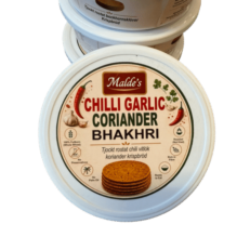 Chilli Garlic Coriander Bhakhri -Malde’s-200Gm