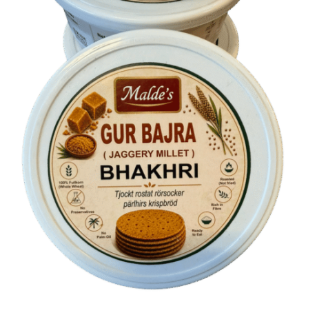 Gur Bajra Bhakhri(Jaggery Millet) -Malde’s -200Gm